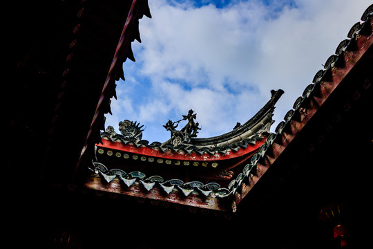 古建筑屋頂