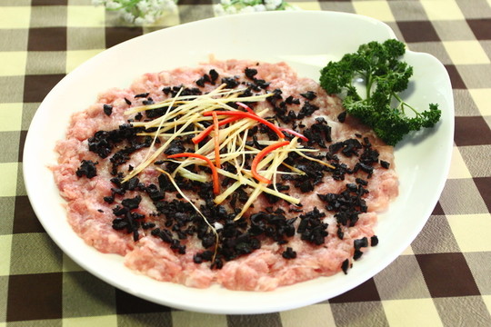 蒸肉餅