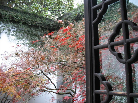 窗外