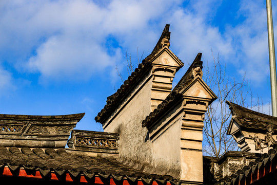 江南馬頭墻建筑