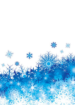 雪花堆藍(lán)空間