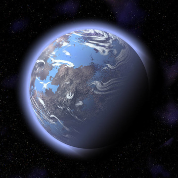 藍色的星球