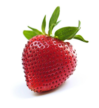 Strawberry白底背景