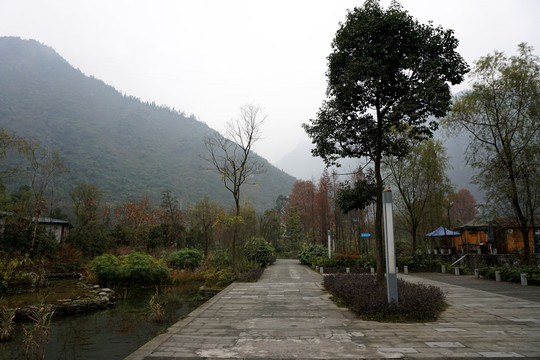 重建后的映秀