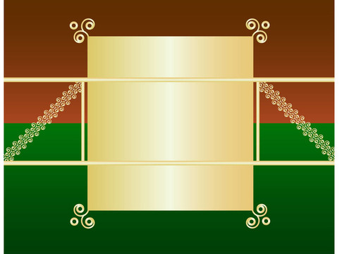 金背景