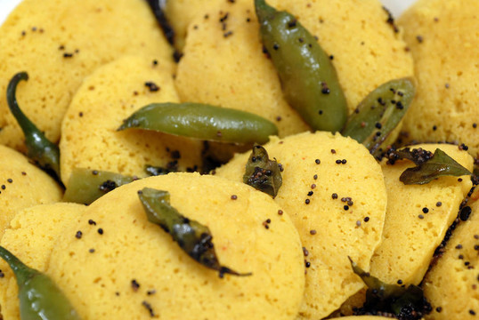印度美食菜dhokla