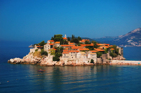 Sveti Stefan島