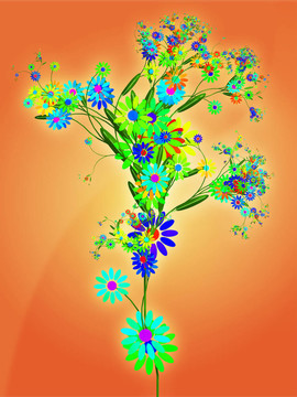 花藝主題設(shè)計(jì)插畫(huà)