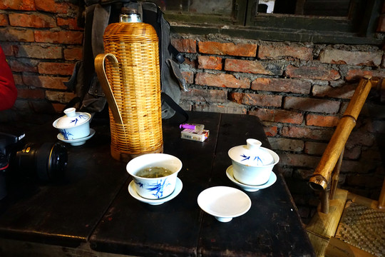 成都彭鎮(zhèn)老茶館