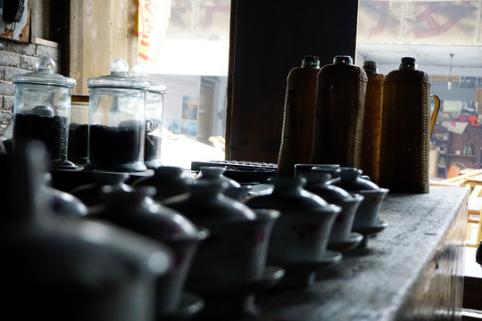 成都彭鎮(zhèn)老茶館