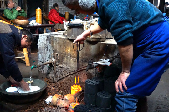 成都彭鎮(zhèn)老茶館