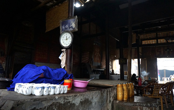 成都彭鎮(zhèn)老茶館