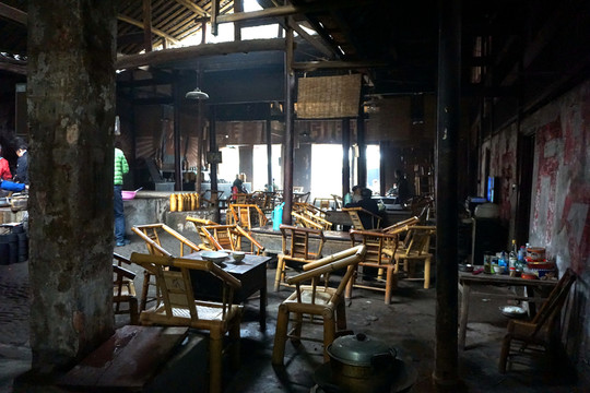 成都彭鎮(zhèn)老茶館