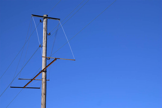舊電線桿
