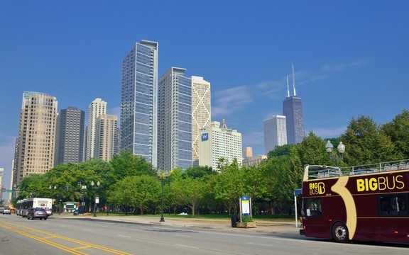 芝加哥城市街景