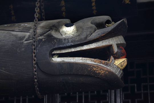 木龍貝爾寶光寺寶成都四川寺閃耀中國寺廟前的