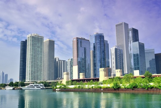 芝加哥城市建筑群