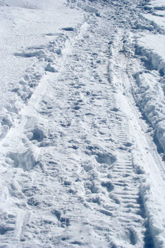 軌道上的雪