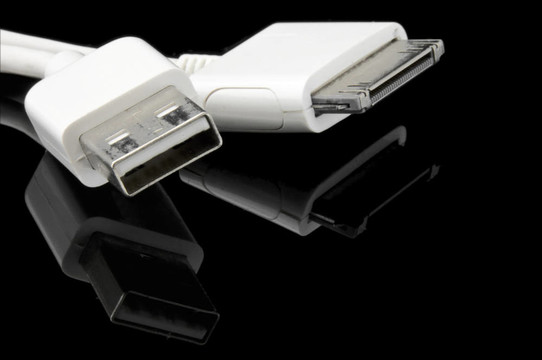 MP3 USB電纜特寫(xiě)