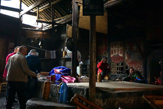成都彭鎮(zhèn)老茶館