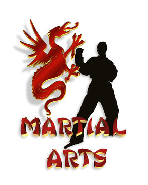 武術標志圖形3D