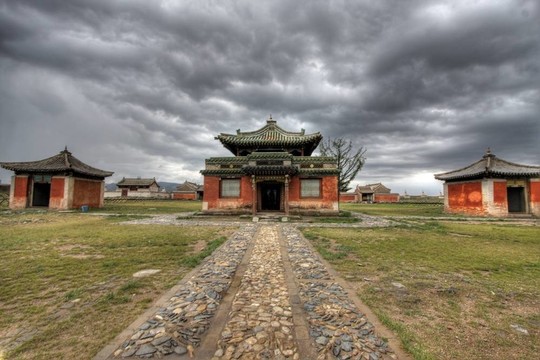哈拉和林額爾德尼zuu寺；蒙古古都