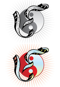 紋身風(fēng)格字母Y機(jī)智