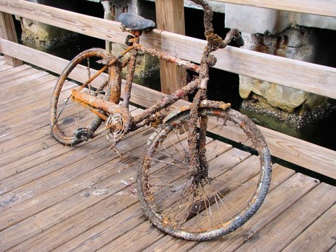質(zhì)樸的自行車