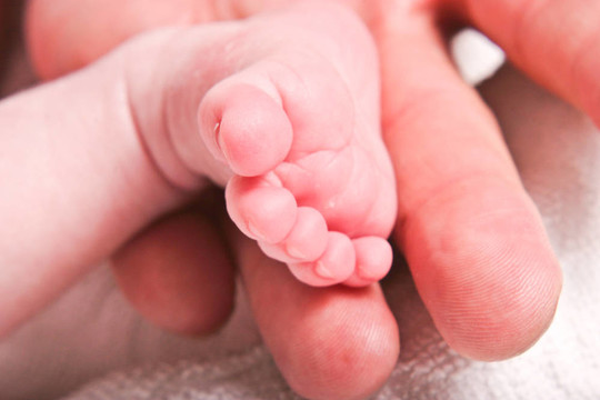 嬰兒的腳