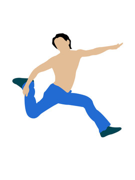 跳男