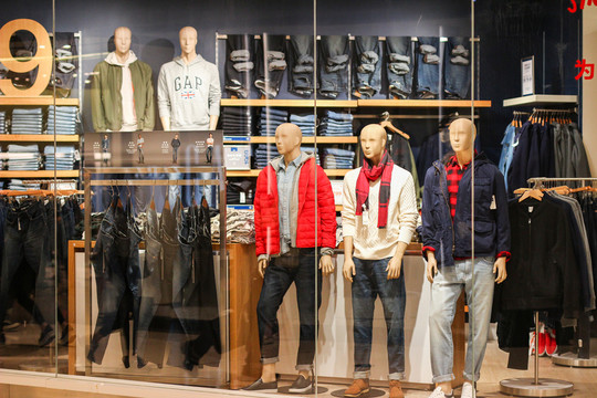 服裝專賣店 服裝店陳列