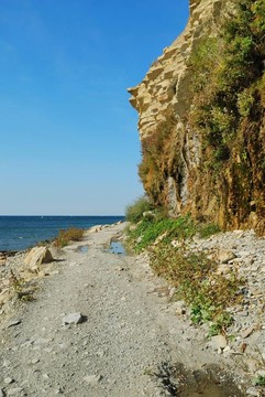 黑海之濱。