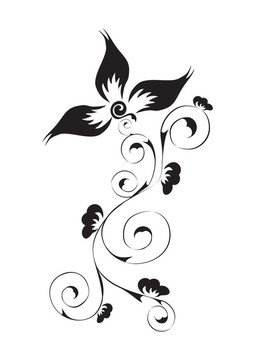 漩渦花紋