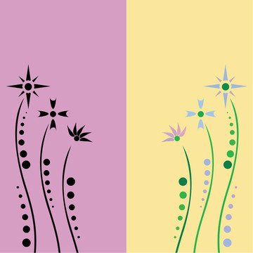 復(fù)古的花