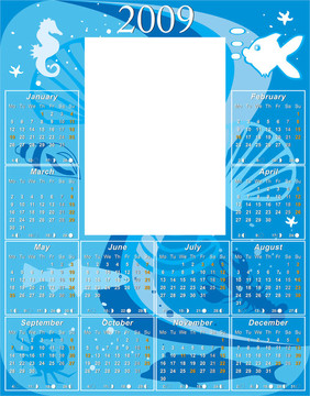 2009美國(guó)歷