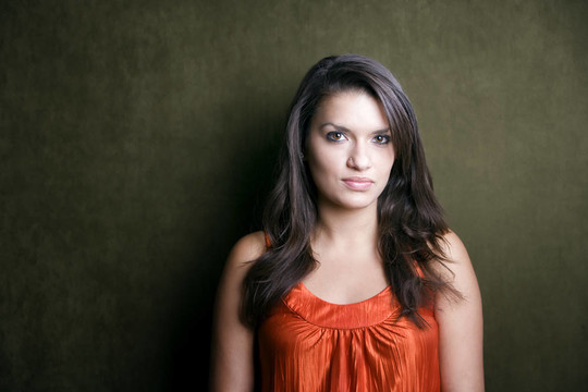漂亮的Hispanic Woman