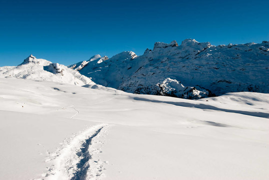 snowtrail在堂阿爾坡