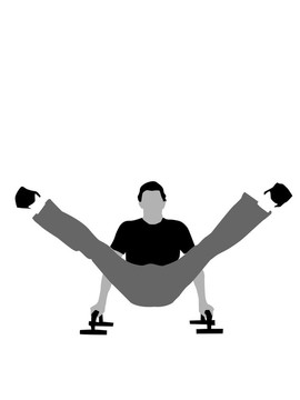 fitnessman冒充俯臥撐的幫助