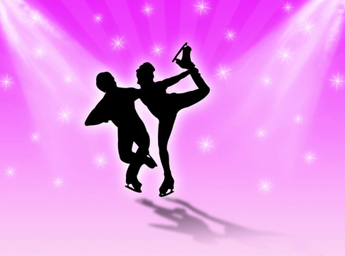 在星星iceskaters