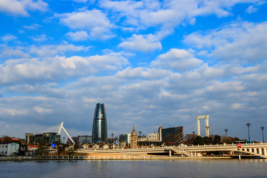 寧波三江口風(fēng)景 城市風(fēng)光 寧波
