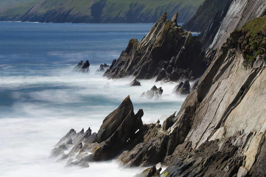 Slea Head；愛(ài)爾蘭。這是歐洲最西風(fēng)點(diǎn)。