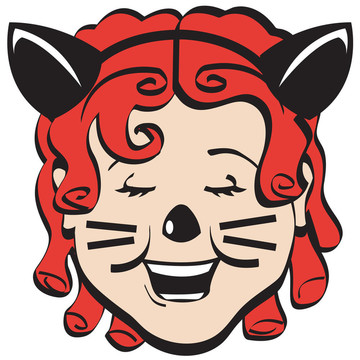 萬(wàn)圣節(jié)小孩貓公司