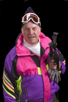 嬰兒潮一代的滑雪者