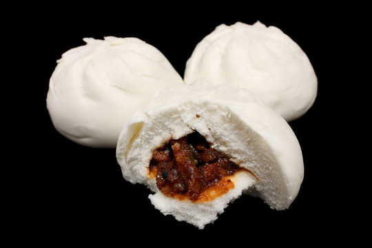 中國的叉燒包（Cha Siu Baau）