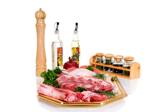 肉和香草