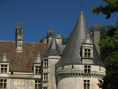 城堡puyguilhem