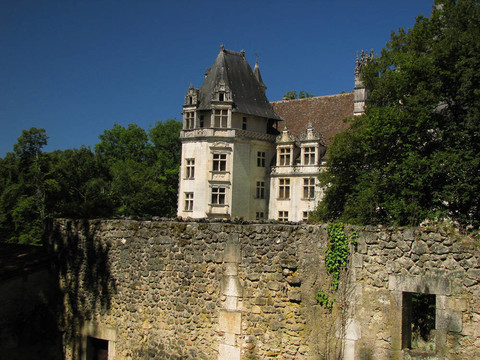 城堡puyguilhem