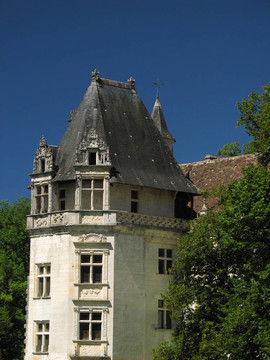 城堡puyguilhem