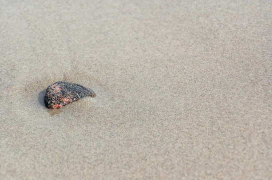 海灘上的鵝卵石