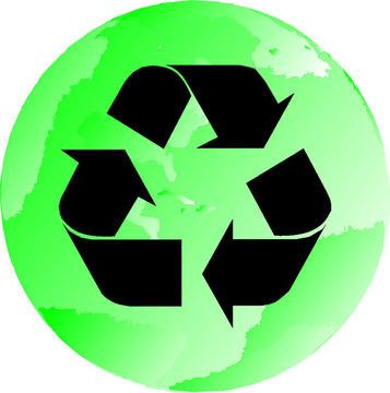 greenblackrecycleglobe